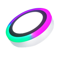 Surface Panel Light (Round Aluminium) view 2